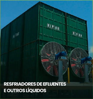 Resfriadores de efluentes e outros líquidos